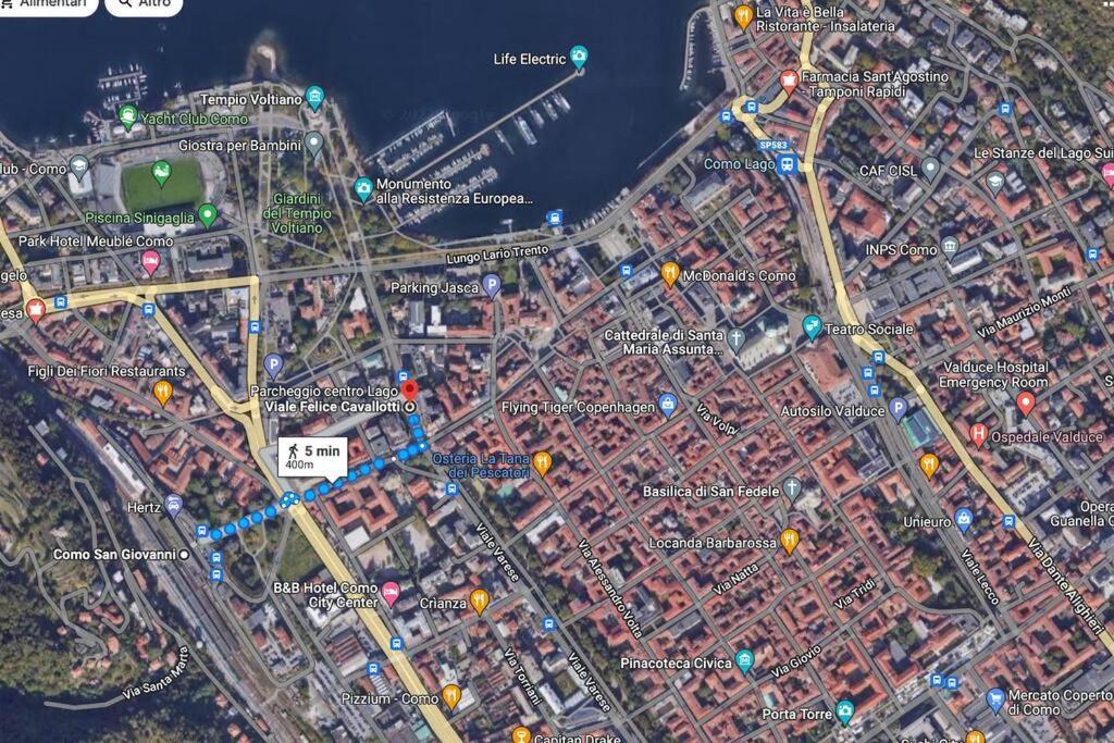 La Casa Di Alessia Nel Centro Di Como - Alessiatravelling Extérieur photo